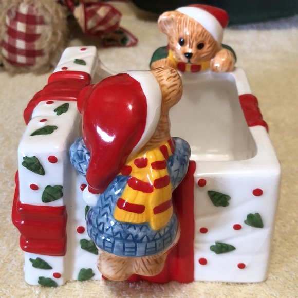 Figi 1998 Let's Peek Candy Dish 6" x 4" x 4.5" - Picture 2 of 5